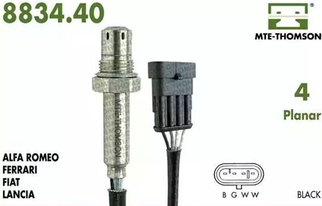 VEGAZ Lambdasonde für FIAT STILO (192) Planarsonde Beheizt ULS-213