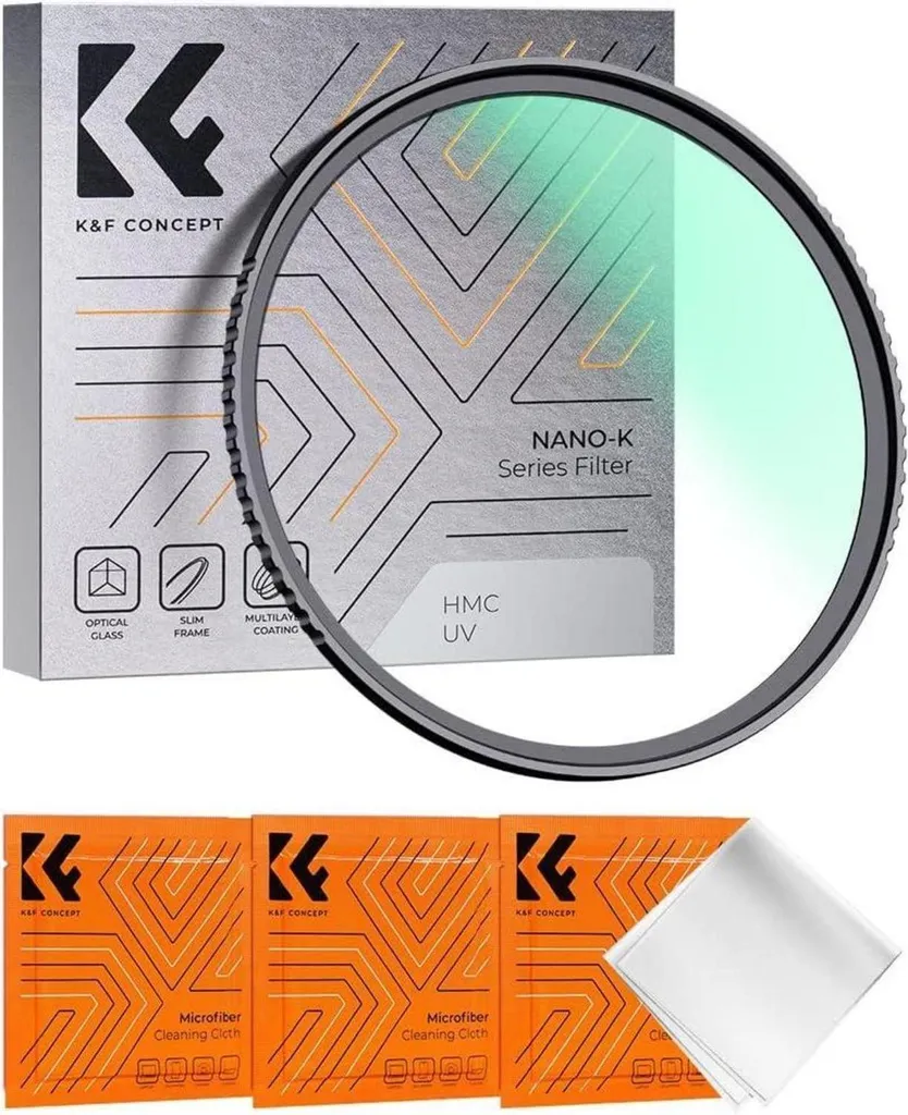 Filtre UV 72mm Slim Pro pour Canon Nikon Sony - Nano-revêtement 18 Couches