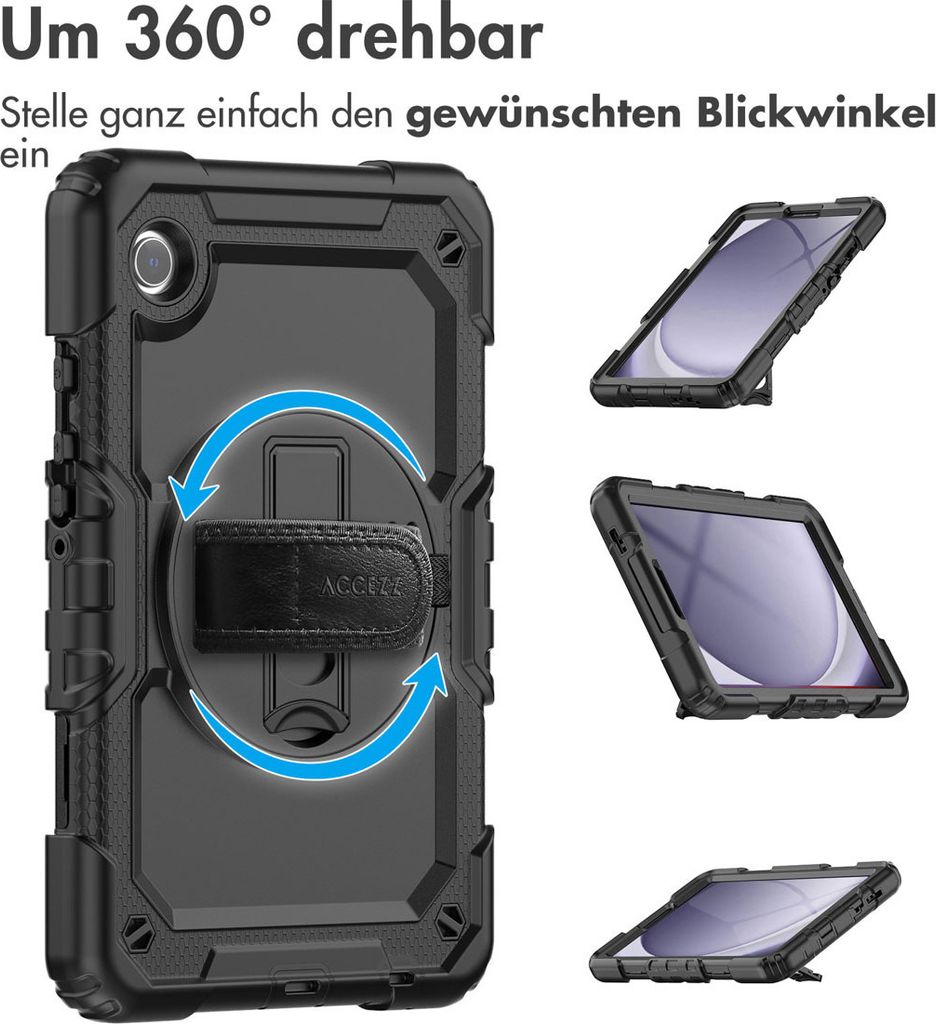 Samsung Galaxy Tab A9 Hülle: Accezz Rugged Backcover Produktbild 6