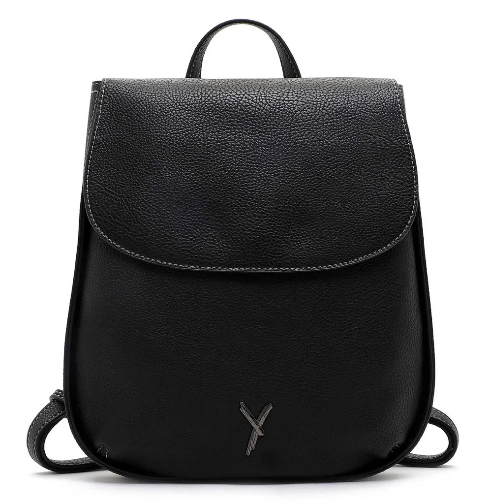 SURI FREY Gitty Backpack Nero: Zainetto Leggero Casual per Donna