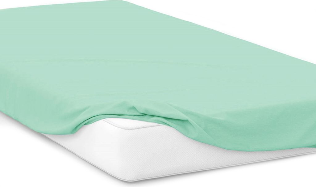 Baumwolle Castle Spannbettlaken Jersey Spannbetttuch 100% Produktbild 