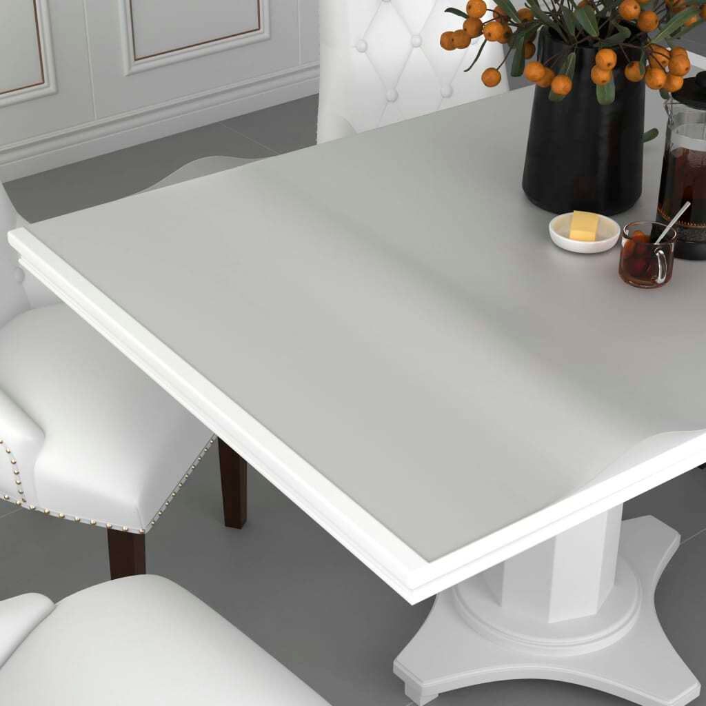 The Living Store Tischfolie Matt 100x60 cm 2 mm PVC