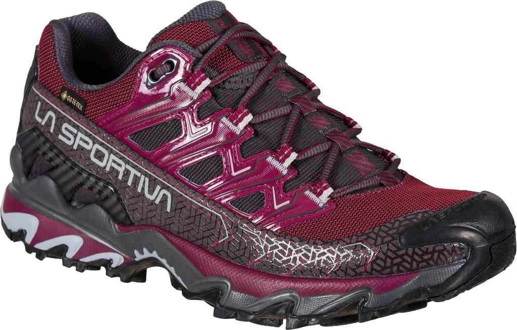 La Sportiva Ultra Raptor II Woman GTX Damen Trailrunningschuhe red plum/carbon NEU 38,5
