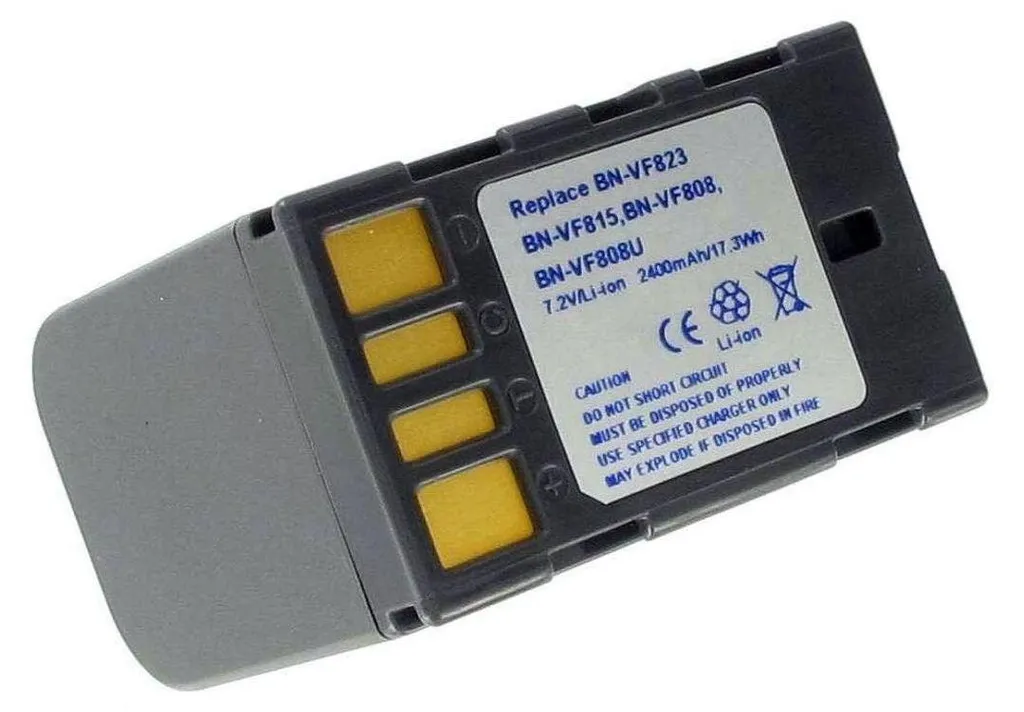 Batterie BN-VF823 BN-VF827 Li-ion Haute Capacité pour Caméscope JVC Everio
