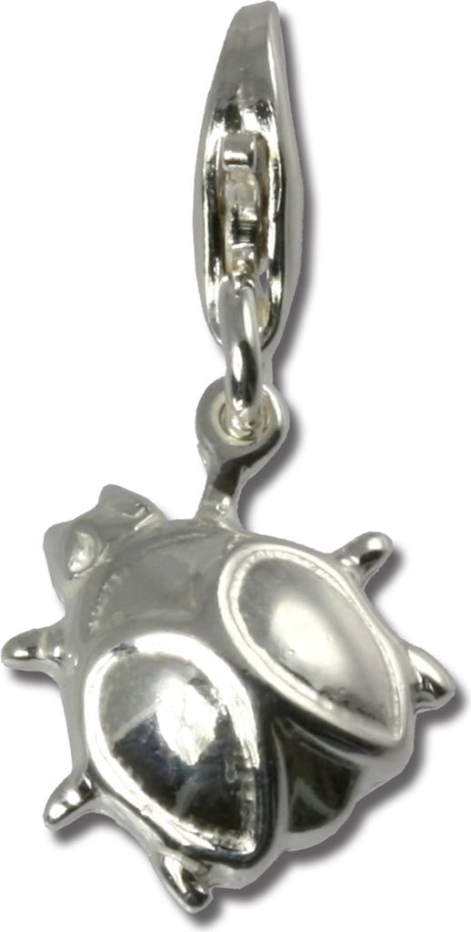 SilberDream Charm Schmuck Anhänger Marienkäfer 925 Echt Silber FC501