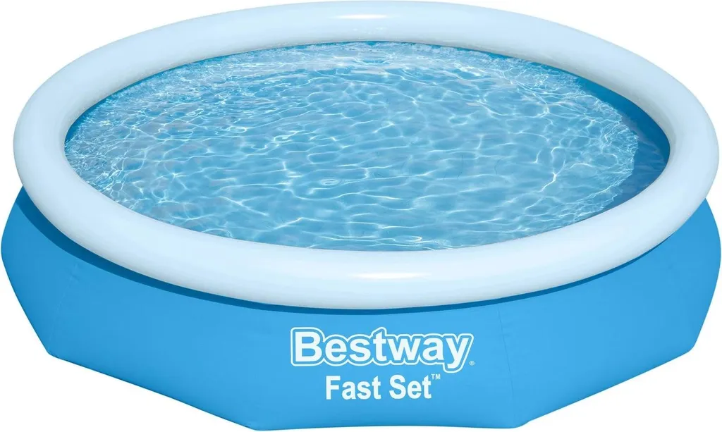 Piscine Fixe Anti-Corrosion 3,05m x 66cm pour une Baignade Durable