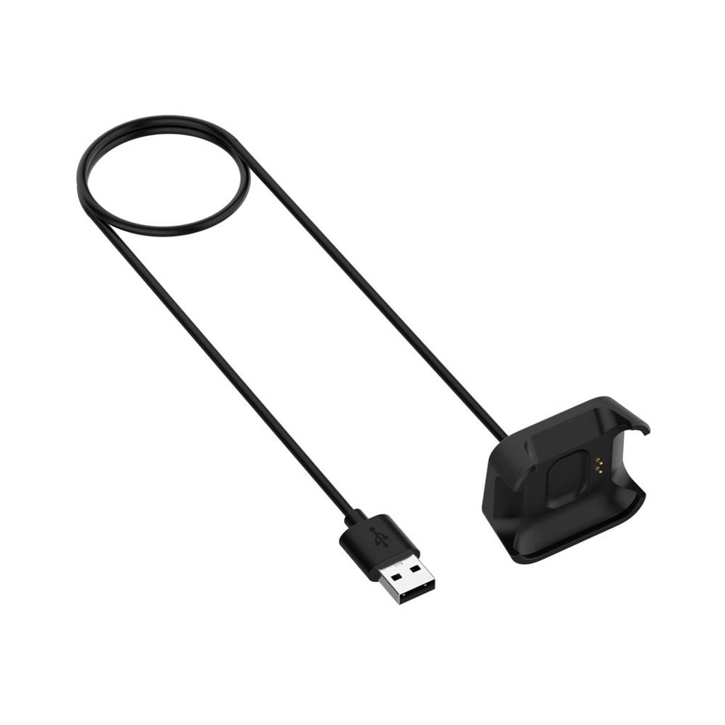 Ersatzlader Ladestation für Fitbit Versa Ladegerät USB Ladekabel Ladeadapter BK 