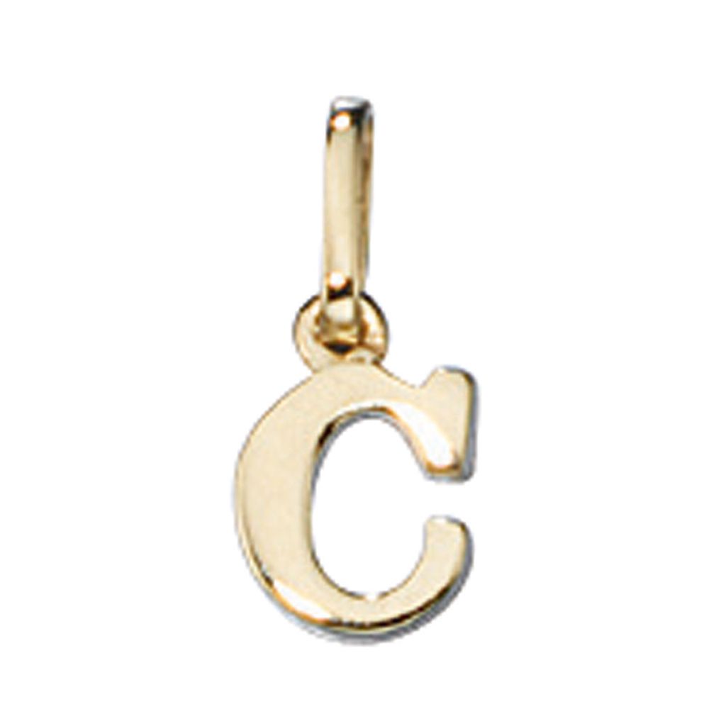 JOBO Anhänger Buchstabe C 333 Gold Gelbgold