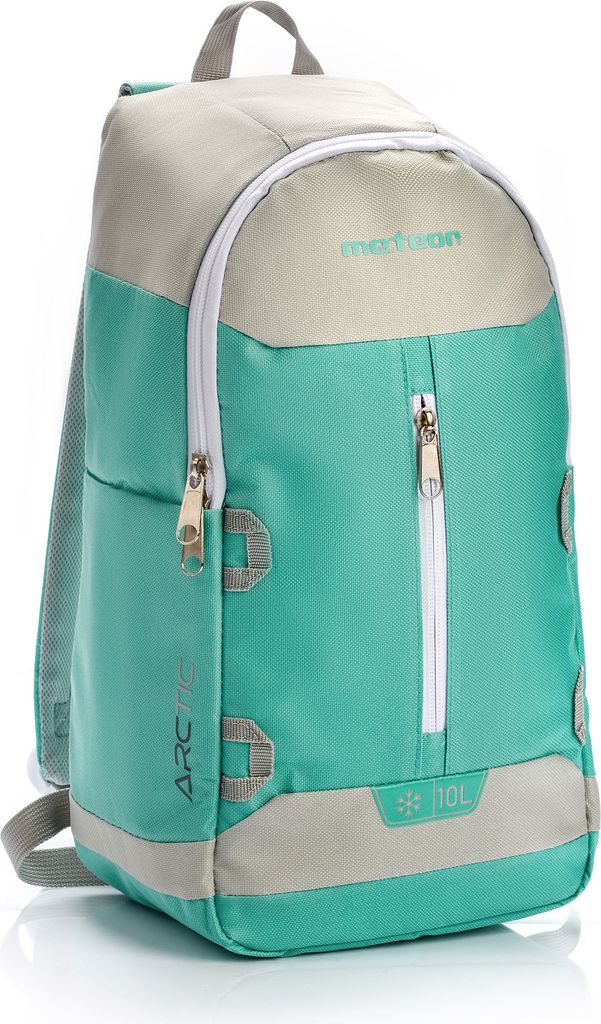 Meteor ARCTIC 10 L Kühlrucksack, Isoliertasche hellblau/grau