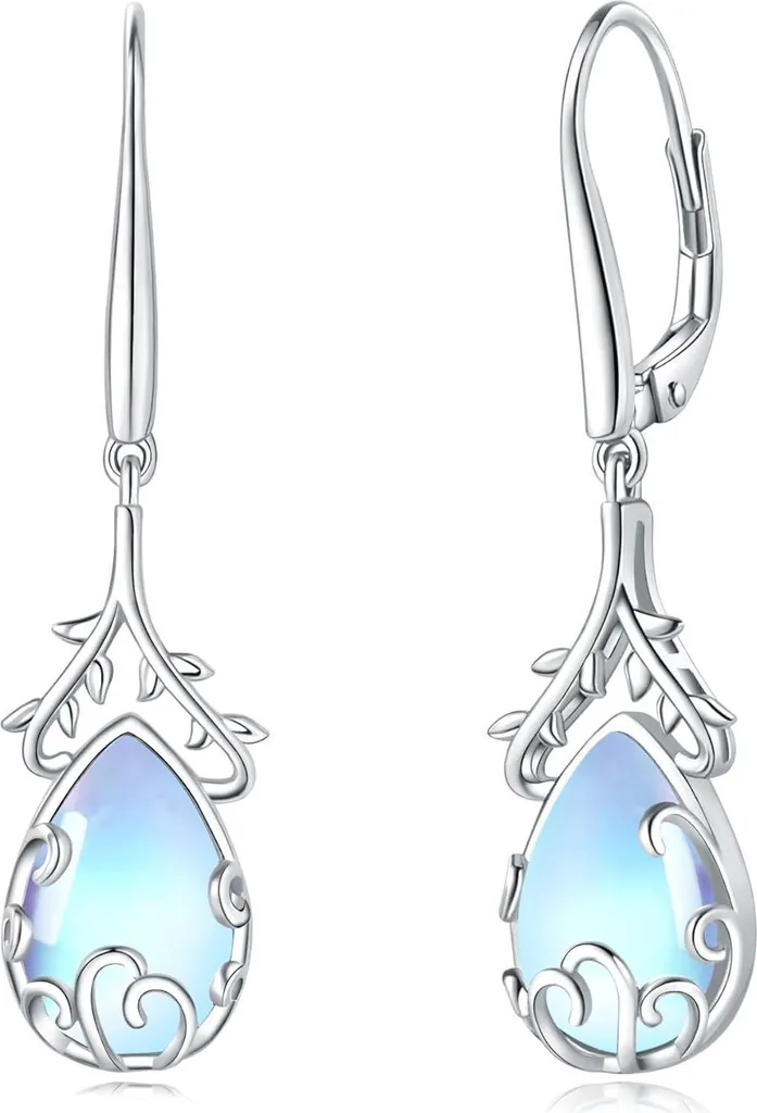 Orecchini Donna In Argento 925 A Forma Di Possum Con Tema Lunare - Gioielli Ipoallergenici In Confezione Regalo - Idea Regalo Per Compleanno E Festa Della Mamma - 4