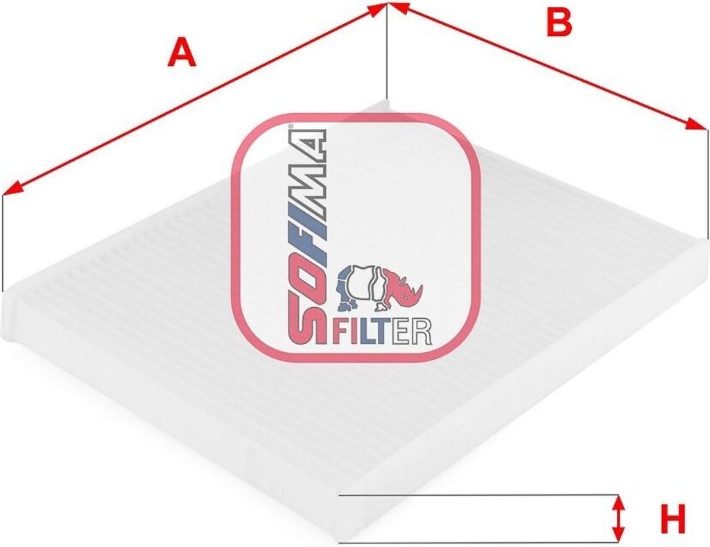Innenraumfilter SOFIMA S 3149 C