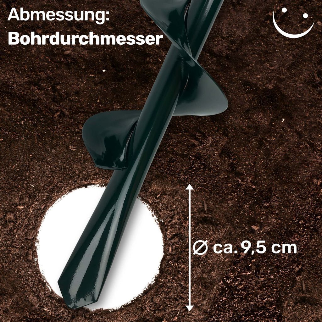 Handbohrer Erdlochbohrer Handerdbohrer Erdbohrer Produktbild 6