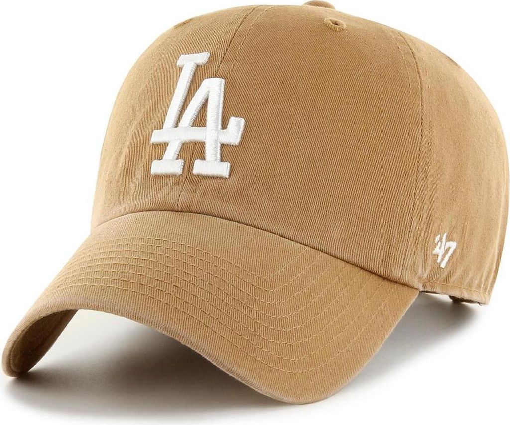 '47 Brand MLB Los Angeles Dodgers '47 CLEAN UP Cap Camel Produktbild 