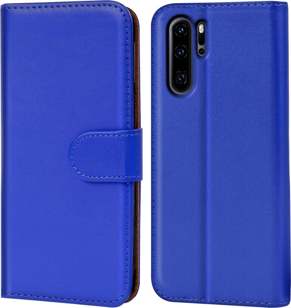 Book Case für Huawei P30 Pro Hülle Flip Cover Handy Tasche Schutz Hülle Schale