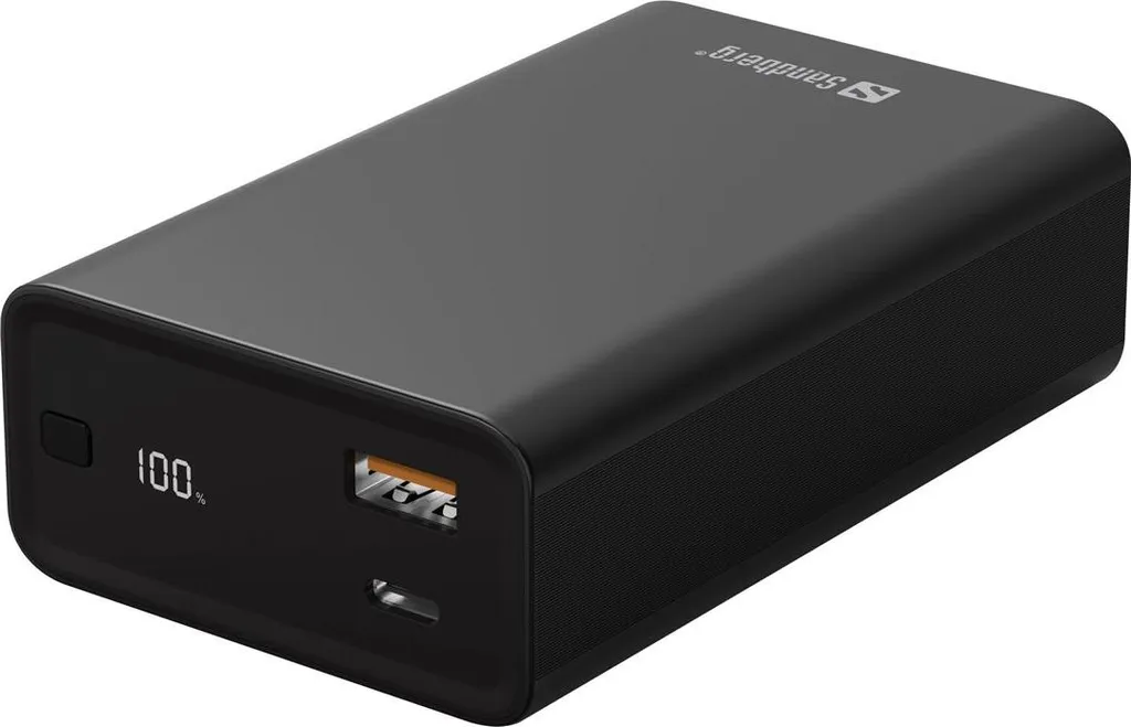 Batterie externe voyage 20000mAh PD65W idéale pour le télétravail nomade