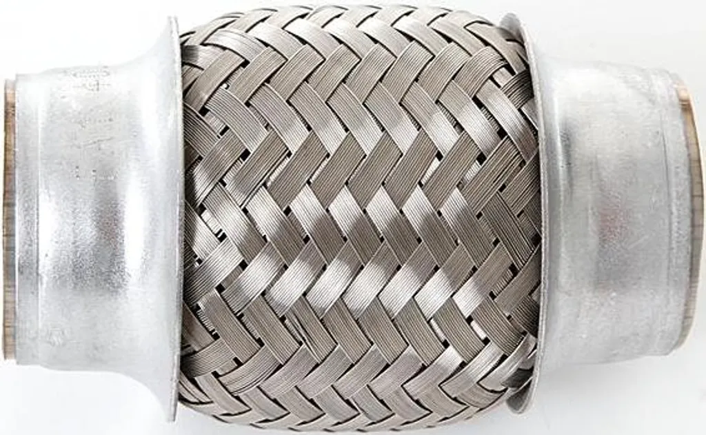 Flexible LRT Inner Braid 45x100mm en inox renforcé pour échappement pro