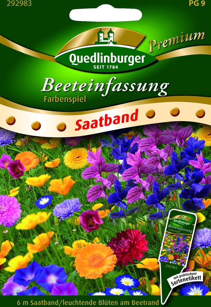 Saatband Beeteinfassung, Farbenspiel Produktbild 