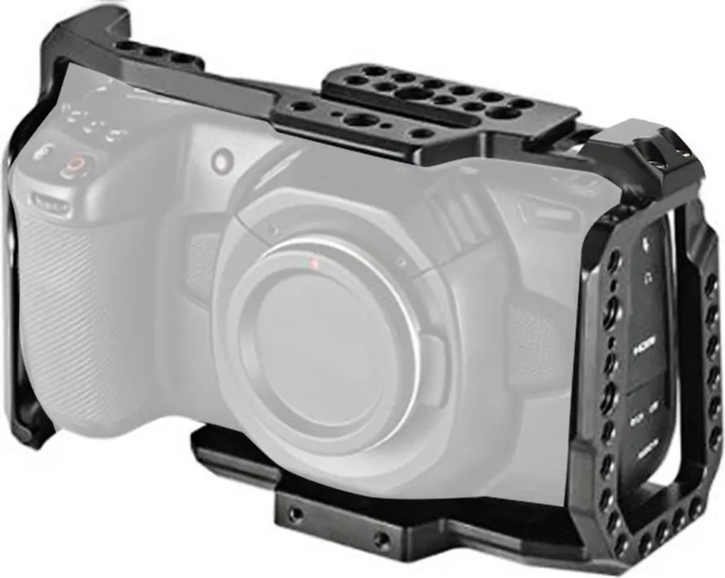 Équipez votre BMPCC 4K/6K pour le tournage pro avec ce cadre d'extension