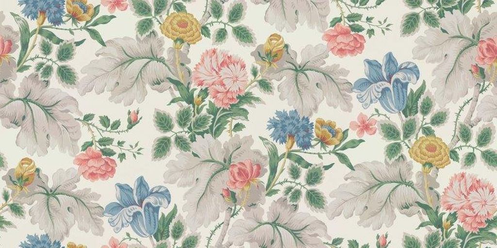 Borastapeter Fototapete Blumen Beige - 660405 - 360 cm x 2.65 m