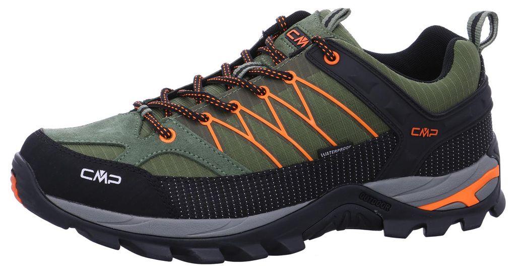 CMP Rigel Low Trekking Wanderschuh Grün Produktbild 