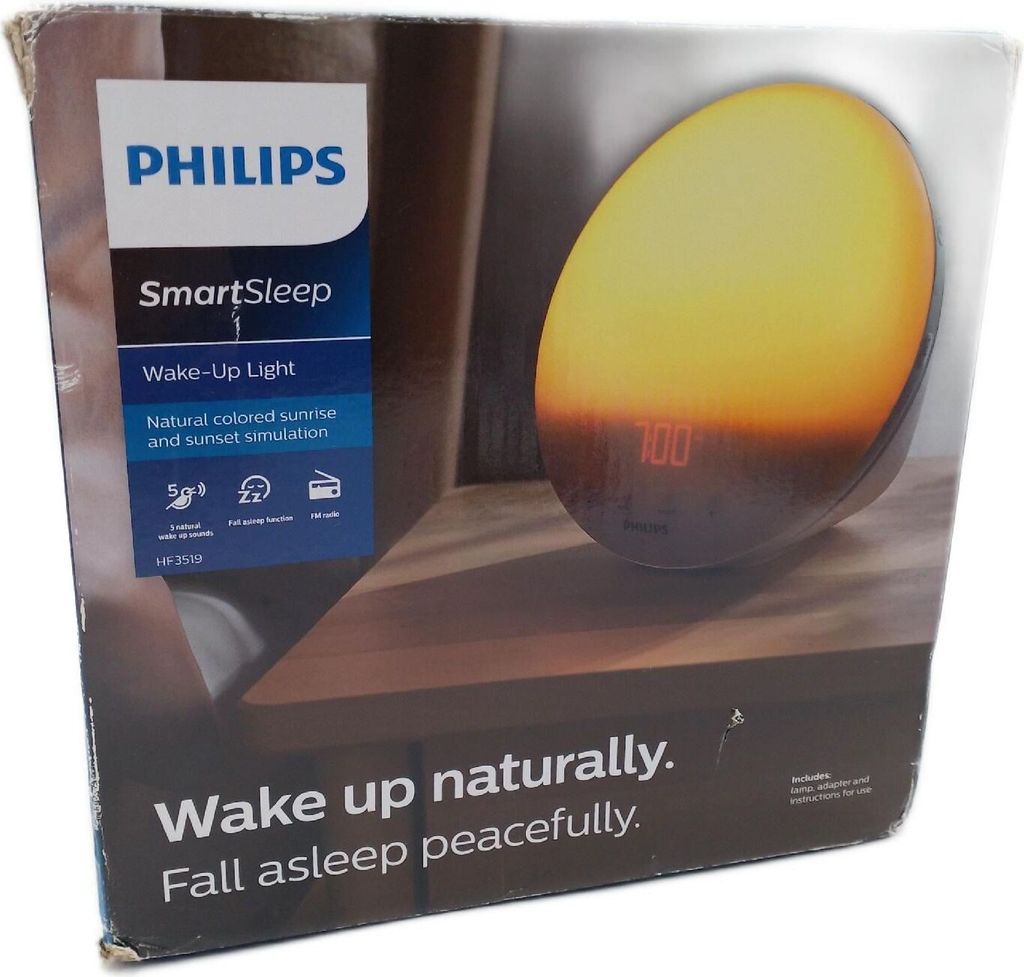 Philips Wake-up Light (Sonnenaufgangfunktion, Digitales Fm Produktbild 
