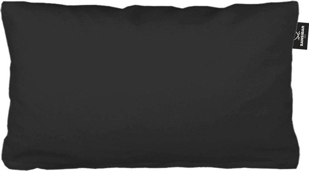 Kissenbezug SANSIBAR Jersey BL 40x80 cm schwarz