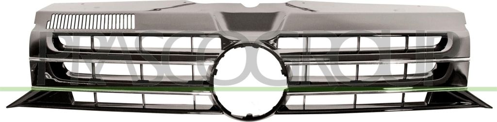 PRASCO VG9192001 Kühlergrill Frontgrill für VW Transporter V Bus (7HB, 7HJ, 7EB, 7EJ, 7EF, 7EG, 7HF, 7EC)