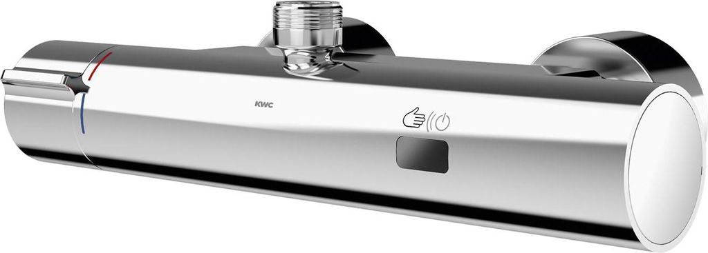KWC AR Wandbatterie, F5, elek., Thermostat, für Bogen/Duschrohr, TD, Batterie