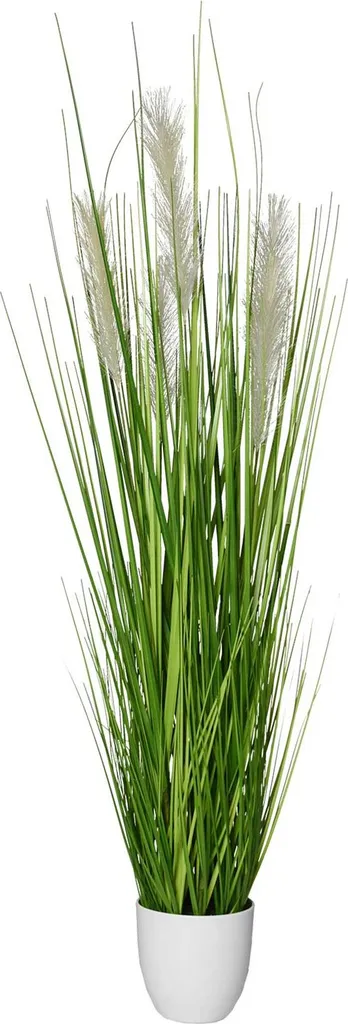 Plante artificielle PAMPAS VIVANNO vert naturel déco organique 120 cm