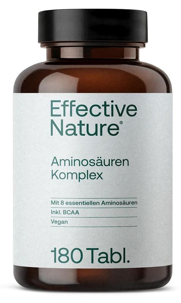 Aminosäuren Komplex Tabletten von effective nature - 180 Produktbild 