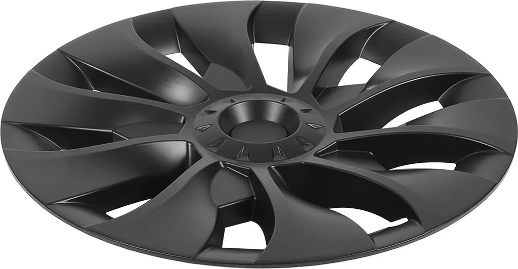 Remplacement enjoliveur 18 pouces pour Tesla Model 3, noir mat x4