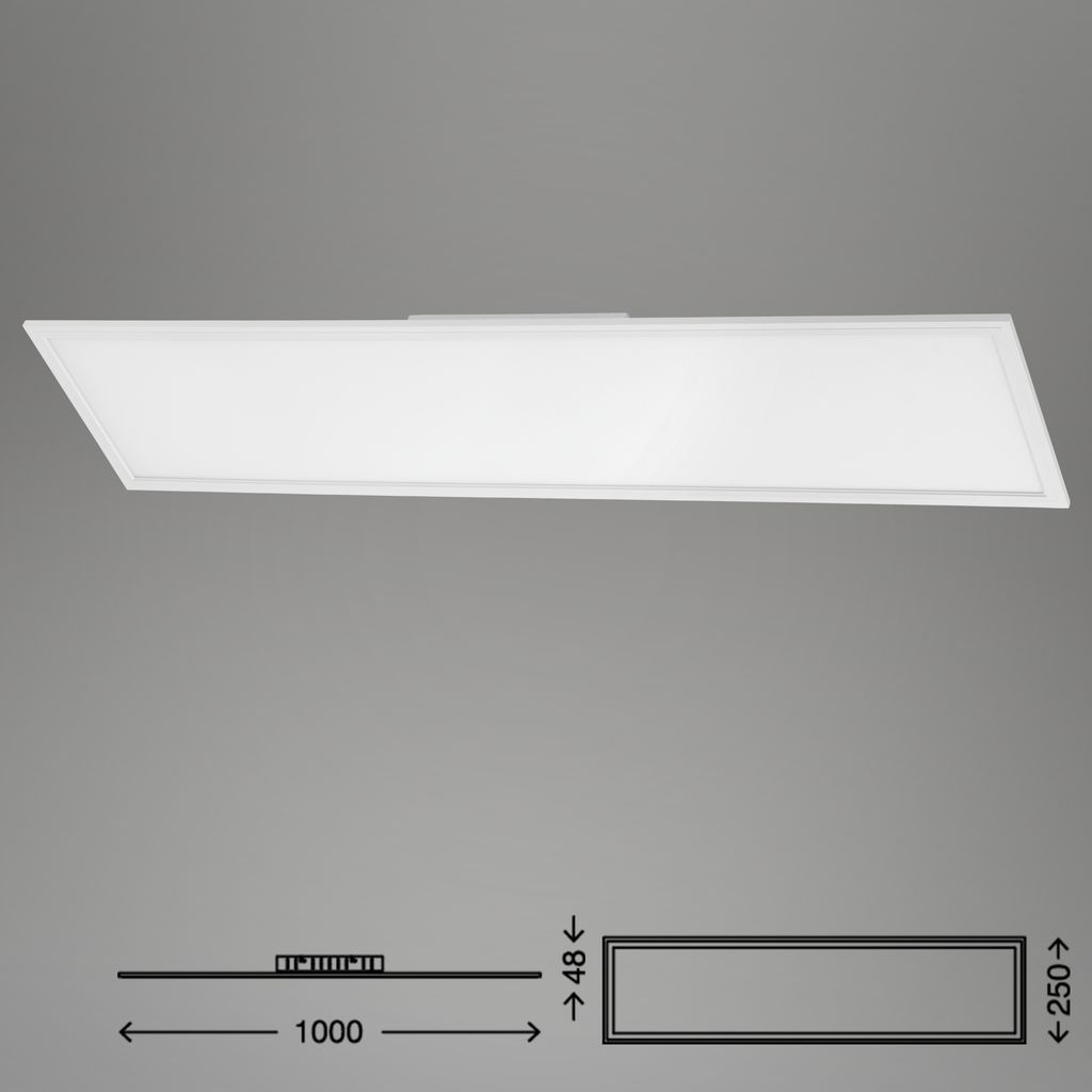 Di-Ka CCT LED Deckenleuchte Piatto ultraflach 100 x 25 cm Produktbild 7