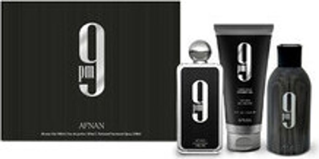 Afnan 9 PM Gift Set Eau de Parfum 100ml Shower Gel 200ml Produktbild 