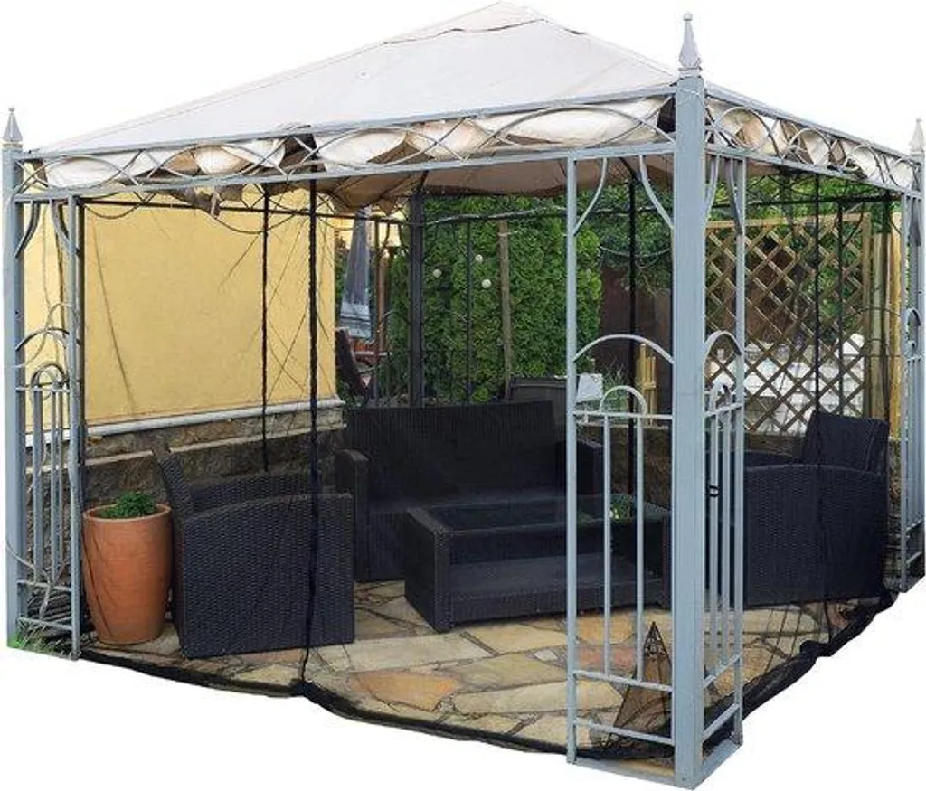 Protection anti-moustique pour terrasse et balcon - Filet cube 3x3m
