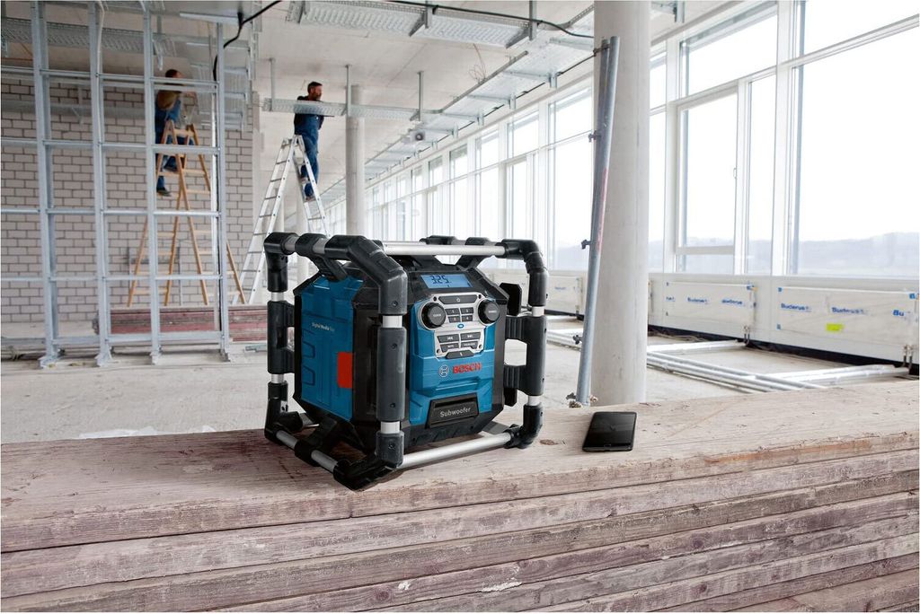 Bosch GPB 18V-5 C Professional Akku-Baustellenradio Obrázok produktu 6