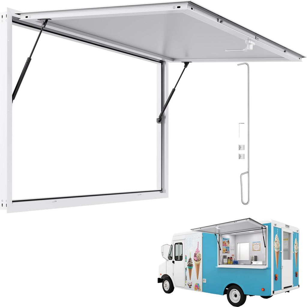 VEVOR Imbissfenster (1524 x 915 mm), Servicefenster mit Produktbild 