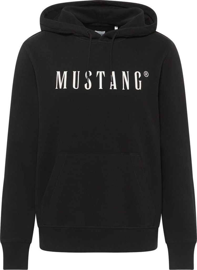 Mustang - Herren Sweatshirt, Style Bronson (1014687), Größe:XXL, Farbe:black (4142)