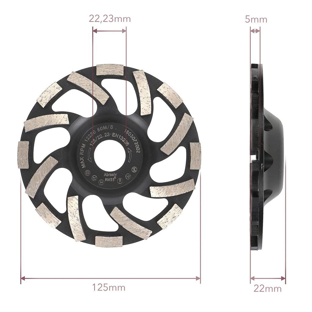 PRODIAMANT Diamant-Dosensenker 82mm x M16 für Beton, Mauerwerk