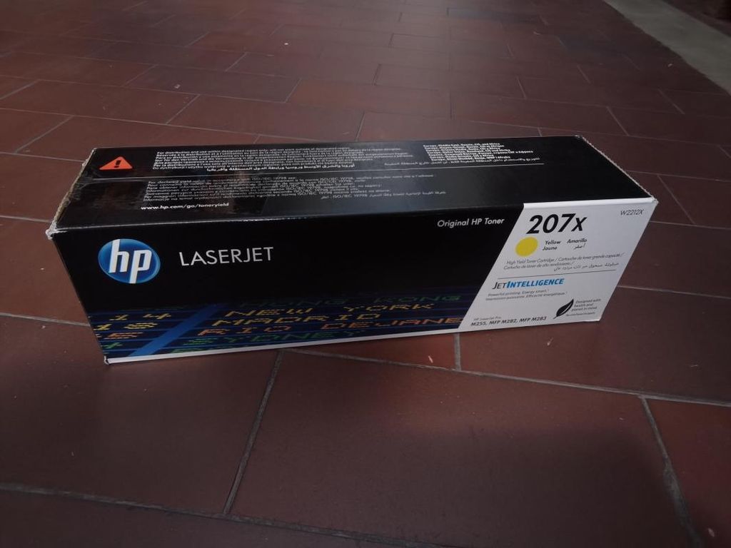 HP 207X Gelb Original LaserJet Tonerkartusche mit hoher Produktbild 