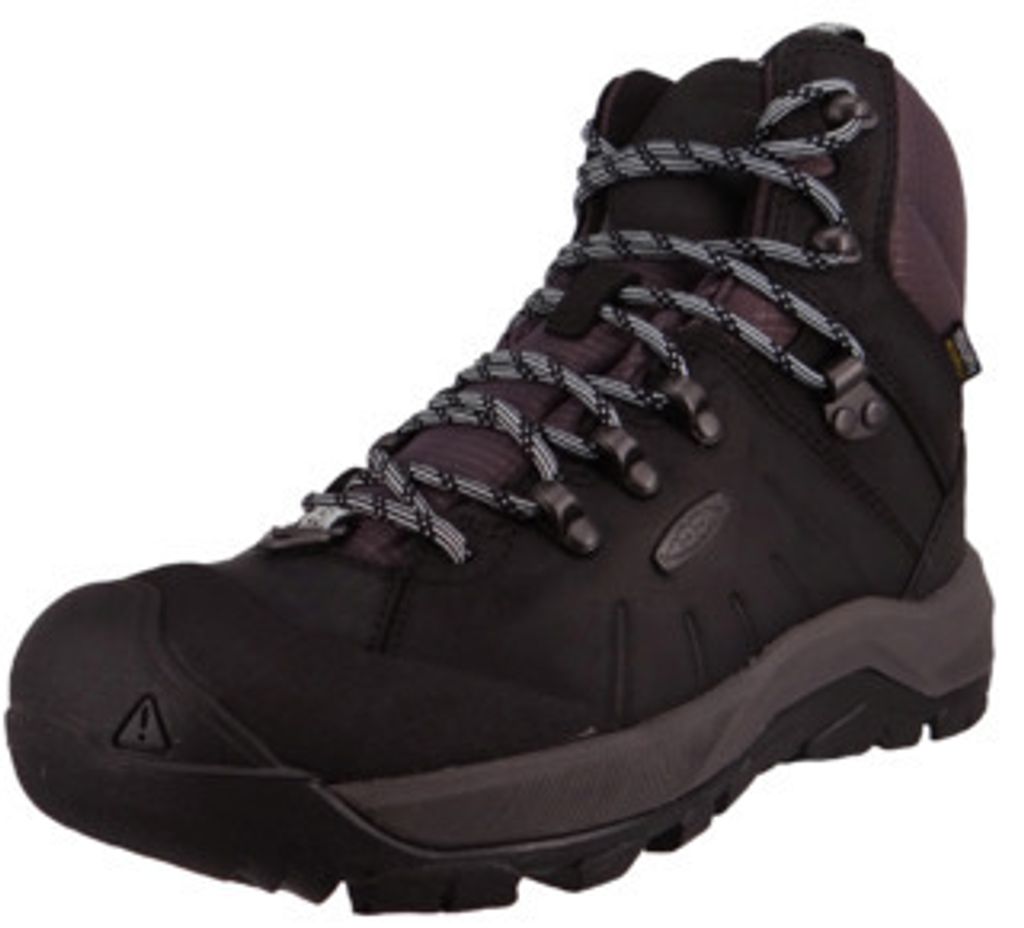 Keen Damen Winterstiefel Stiefel Wanderschuhe Winterschuhe Revel IV Mid Polar 1023631 Grau Black/Harbor Grey Leder und Textil mit KEEN-Polar & EVA ...