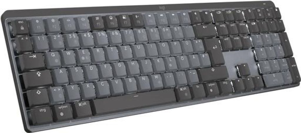Logitech Master Series MX Mechanical Mini - Tastatur - hinterleuchtet - kabellos - Bluetooth LE - QWERTY - Nordisch (Dänisch/Finnisch/Norwegisch/S...