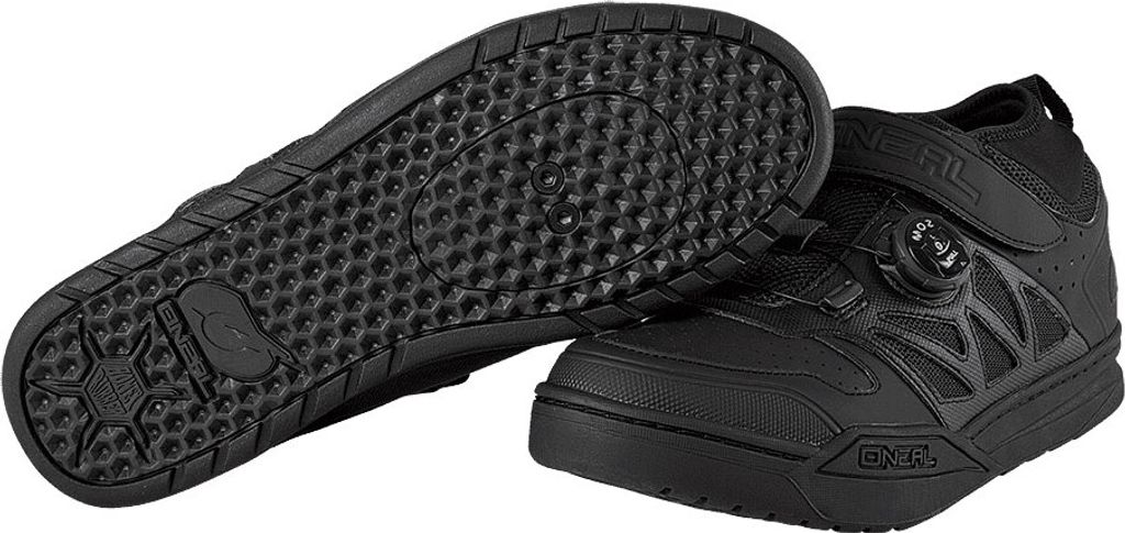 O'Neal Herren Bike Schuh SESSION SPD Shoe V.22, Größe Schuhe:45, Farben:black/gray