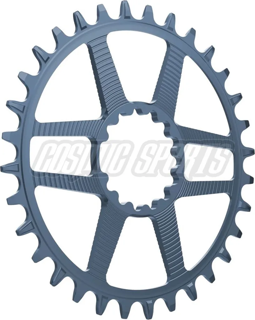 Plateau VTT 30 dents pour montage direct e*thirteen Helix R gris 12v
