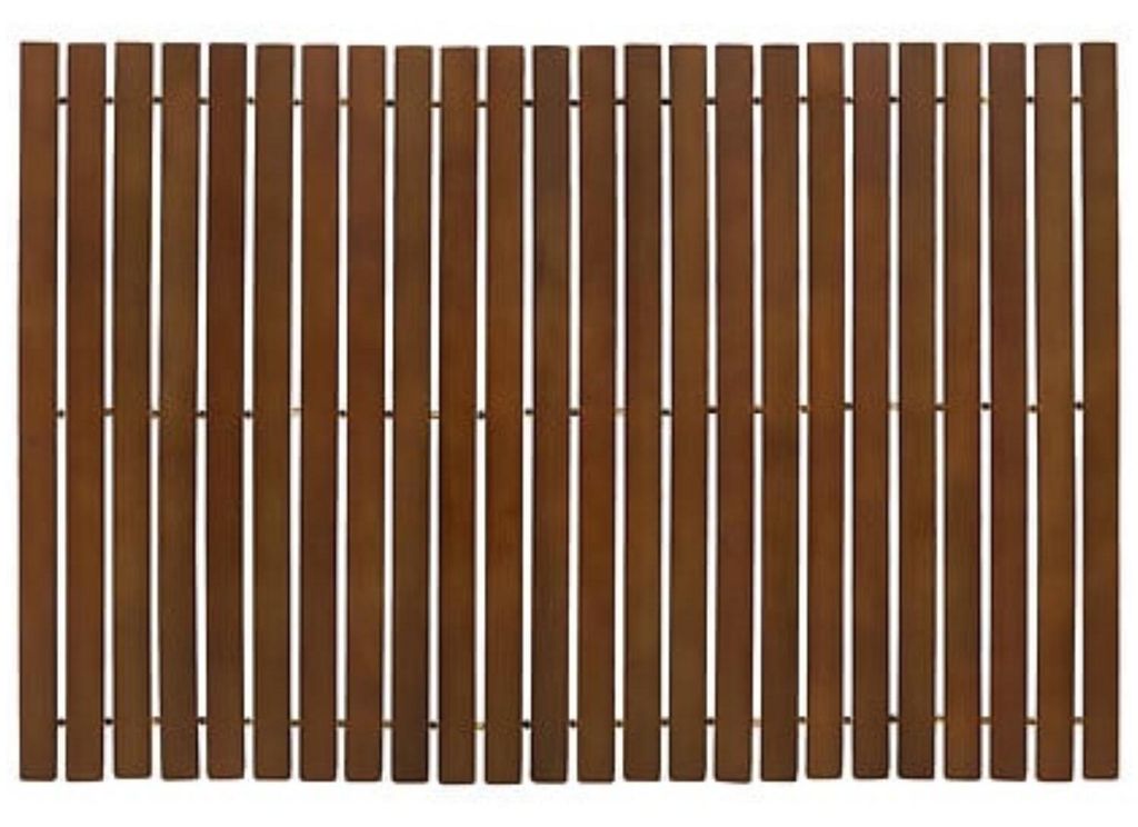 5Five Badematte - dunkles Bambusholz - rutschfest - Produktbild 