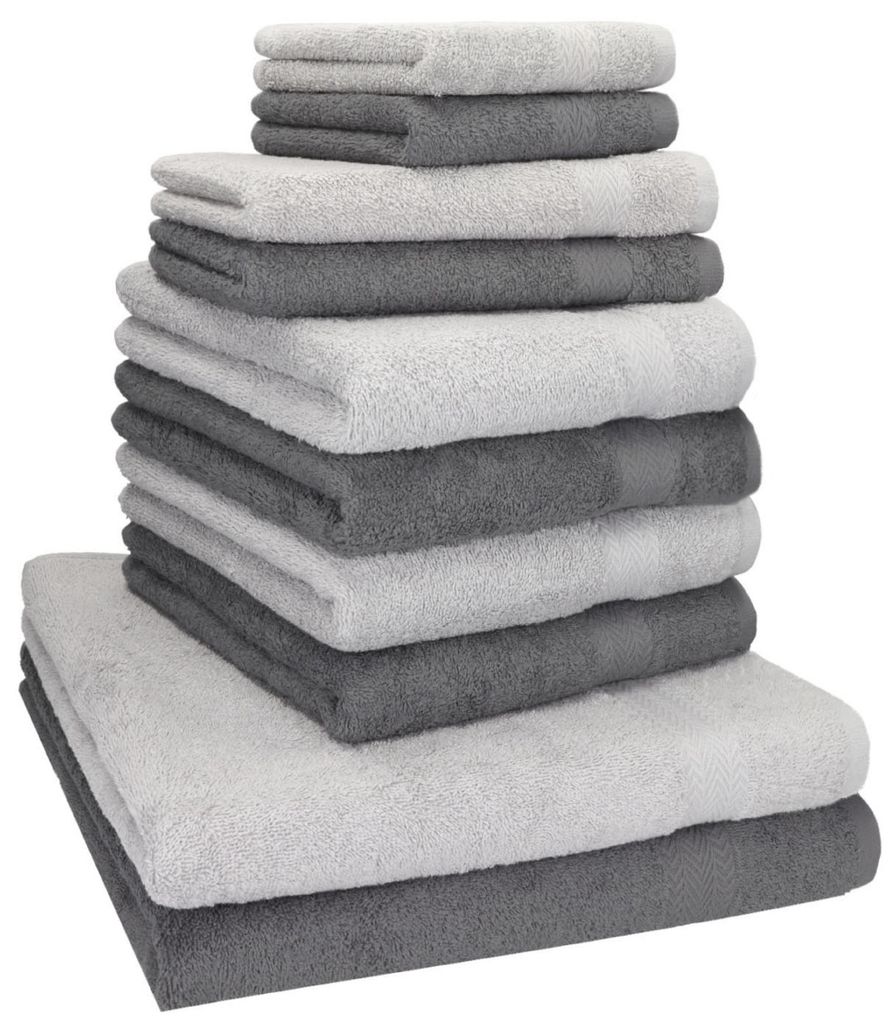 Betz 10-tlg. Handtuch-Set PREMIUM CLASSIC 2 Duschtücher 4 Produktbild 