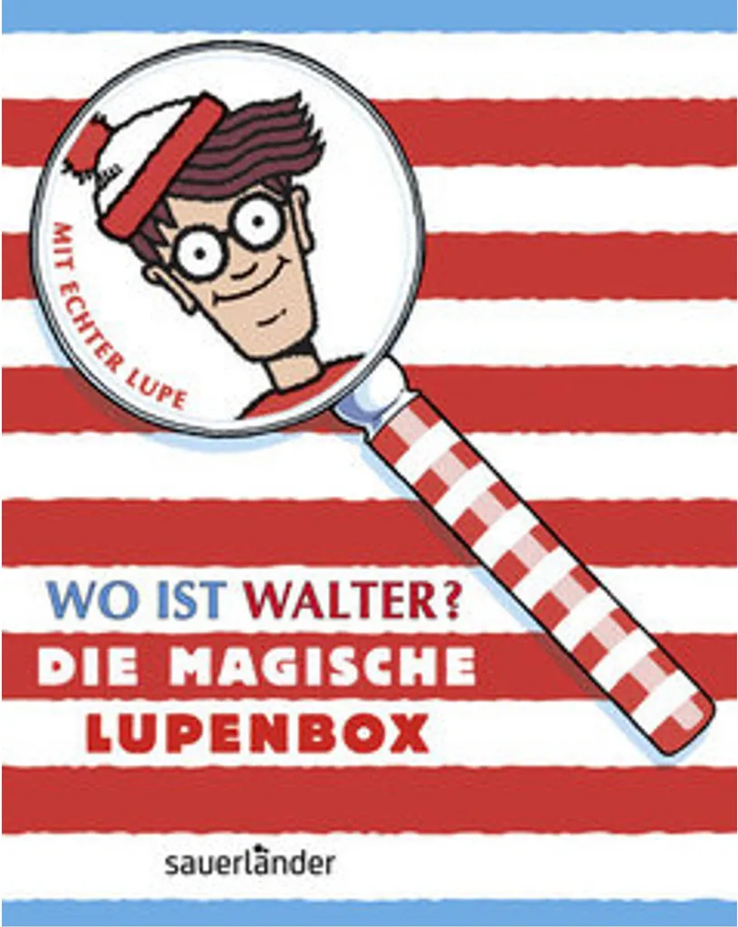 Boîte Loupe Où est Charlie : Loupe d'Exploration Walter pour Enfants