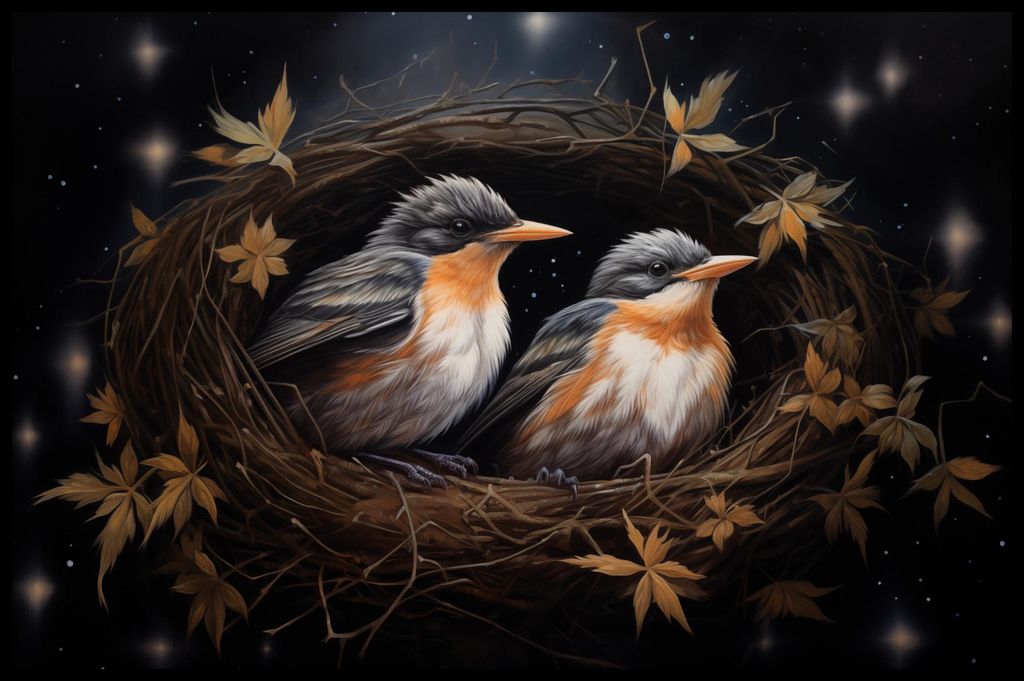 Poster 86,4x56,8cm Sternenumarmung