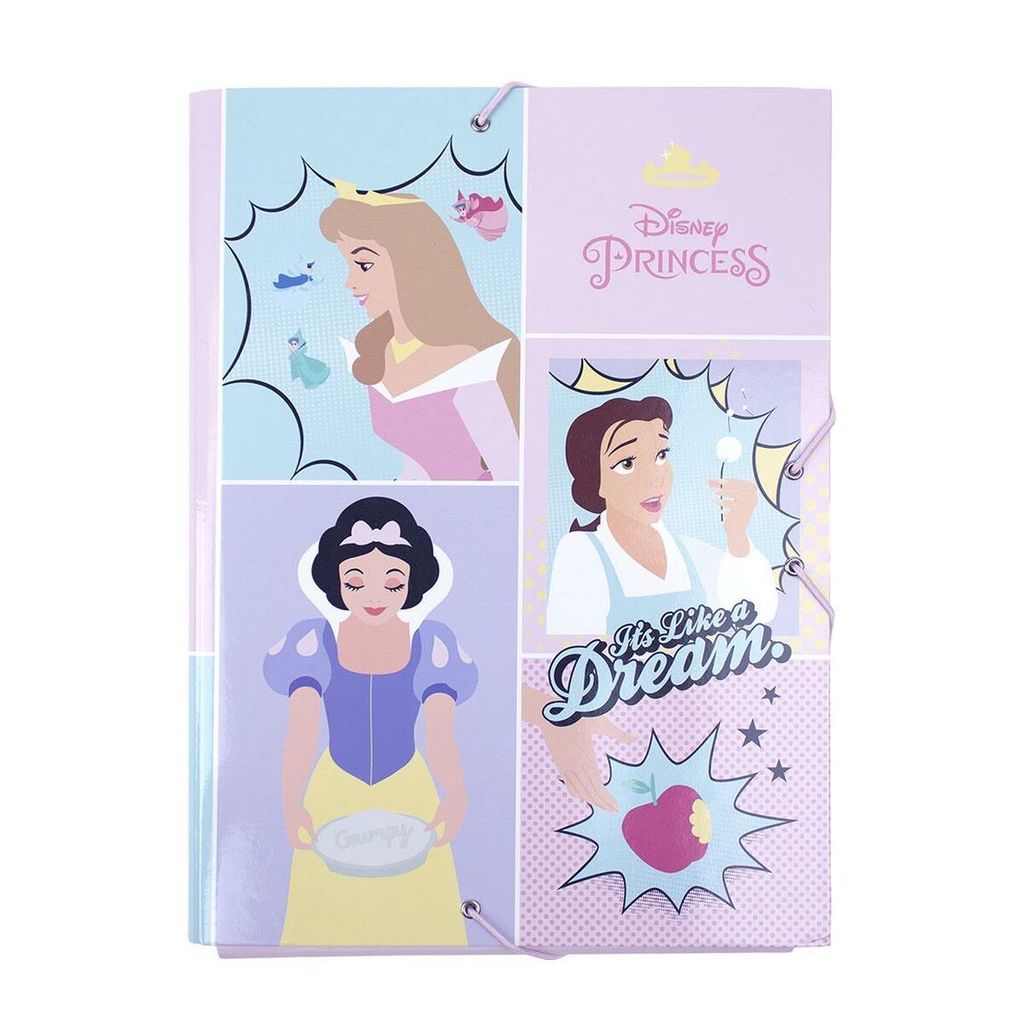 Faltblatt Princesses Disney A4 Rosa (24 x 34 x 4 cm) Produktbild 
