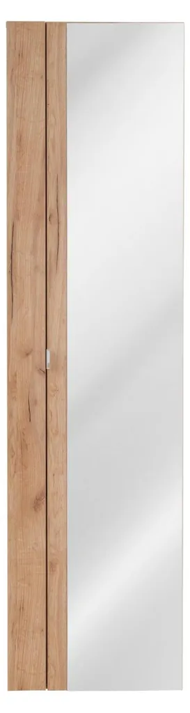 Armoire murale miroir 60 cm étagère réglable pour rangement salle de bain