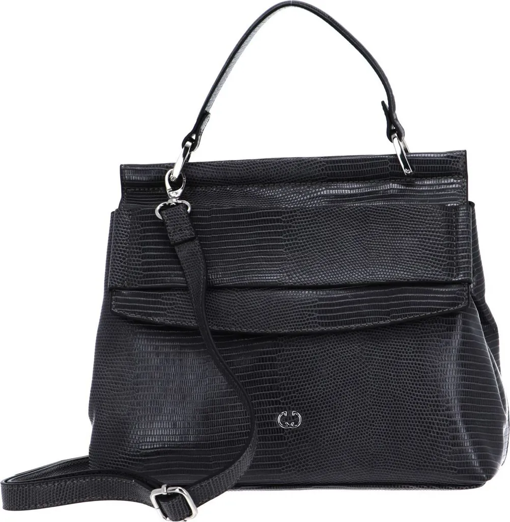 Sac à main quotidien GERRY WEBER gris foncé pratique et élégant SHF